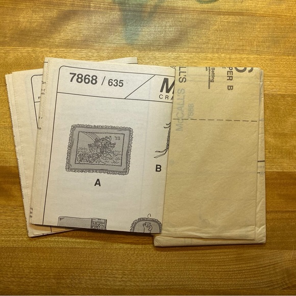🪡 Vintage McCall’s Home Decorating 7868 Sewing Pattern - Picture 3 of 5